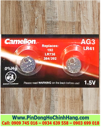 Pin Camelion AG3 _Pin LR41